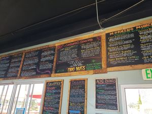 Menu at Trilogy Sanctuary in La Jolla