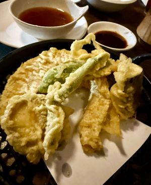 Tempura Vegetables at Shoya Izakaya  in Doraville