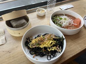 Noodles  at Sugyeongsa - 수경사 in Gyeongju-si