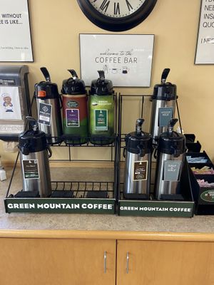 Coffee  at Mister Bagel in Brunswick