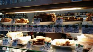 Vegan nems, fried cheese, potato burgers, etc. at Jagannath na Tverskoy in Moscow