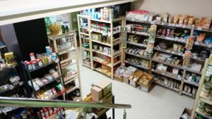 Food store at Jagannath na Tverskoy in Moscow