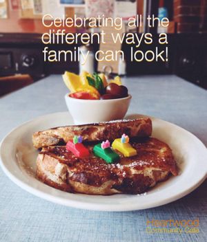 Welcome to all ages and all genders! at Heartwood Community Cafe in Vancouver