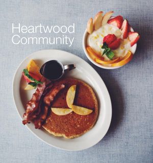 Kamut Banana Pancake Breakfast at Heartwood Community Cafe in Vancouver