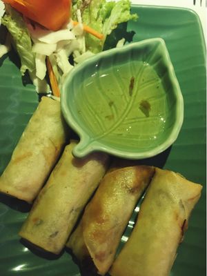 Spring Rolls at Jintana Thai in Bowness-on-windermere