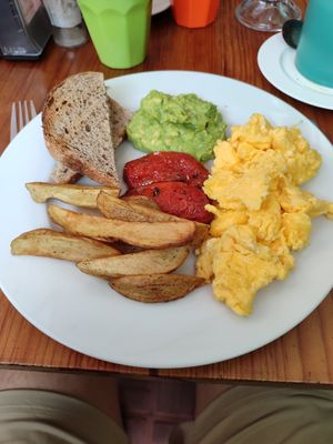 Breakfast at Mandarina in Quetzaltenango