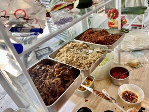 Yummy home-made meats  at Tacos Chay Hoàng Tú - Vegan kitchen  in Da Lat