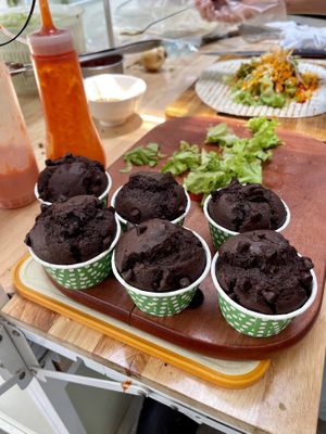 Some days have special surprises!  at Tacos Chay Hoàng Tú - Vegan kitchen  in Da Lat