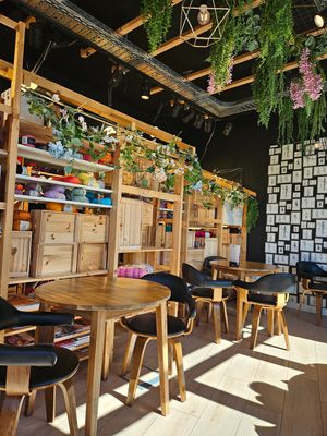 Inside at Bitz and Coffee House in Diekirch