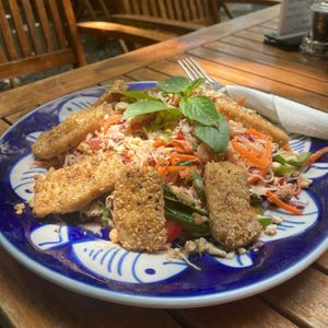 Nyoam Tofu (Vegan) at Epic Arts Cafe in Kampot