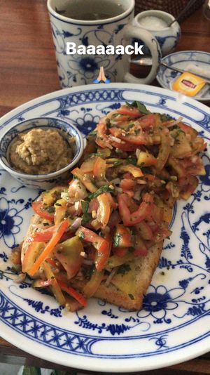 Bruschetta at Epic Arts Cafe in Kampot