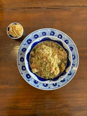 Spiced Couscous Salad - 4$ at Epic Arts Cafe in Kampot