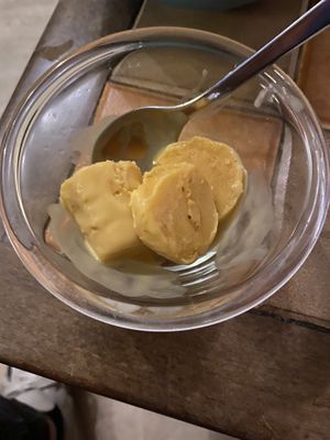 Kulfi mango at Nirvana Cafe in Luxembourg City