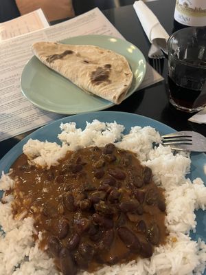 Rajma  at Nirvana Cafe in Luxembourg City