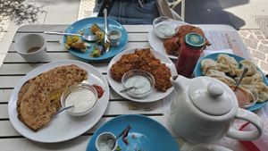  at Nirvana Cafe in Luxembourg City