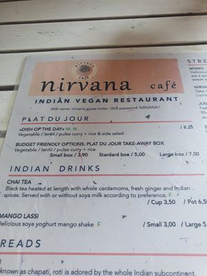  at Nirvana Cafe in Luxembourg City