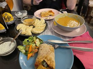   at Nirvana Cafe in Luxembourg City