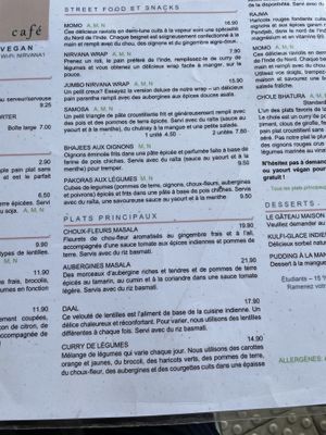   at Nirvana Cafe in Luxembourg City