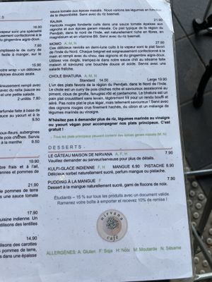   at Nirvana Cafe in Luxembourg City