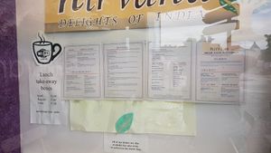 Nice selection of options at Nirvana Cafe in Luxembourg City