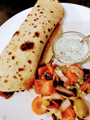 Nirvana Roll at Nirvana Cafe in Luxembourg City