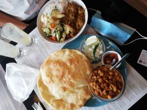 We absolutely love Indian food and tried many but this was definitely the best we've ever had! The owner is really nice and has lots of stories to tell. The menu is very big with l at Nirvana Cafe in Luxembourg City