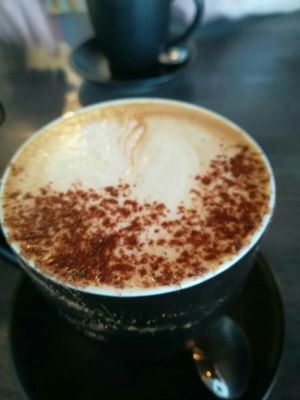 Cappuccino at Lafew Teahouse and Kombucha Bar  in Cairns