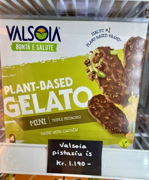 Ice cream   at Gróa Sælkeraverslun in Reykjavik