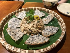 Hue fig salad  at Bồ Đề Vegetarian - Healthy Veggies Delights in Central Singapore