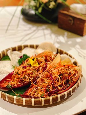 Banana Blossom Salad  at Bồ Đề Vegetarian - Healthy Veggies Delights in Central Singapore