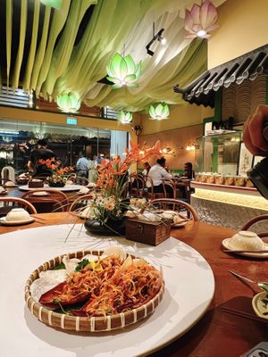 Decor  at Bồ Đề Vegetarian - Healthy Veggies Delights in Central Singapore
