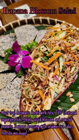 Banana blossom salad at Bồ Đề Vegetarian - Healthy Veggies Delights in Central Singapore