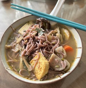 Pho with bamboo shoots   at Bồ Đề Vegetarian - Healthy Veggies Delights in Central Singapore