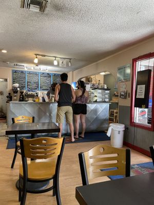 Yummy menu at Raider Ridge Cafe in Durango