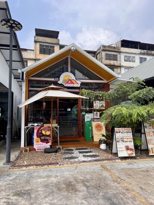 Exterior of restaurant   at Morning sugar in Bangkok