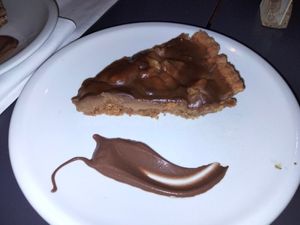 Crostata e noci #Veganuary at La Colubrina in Milan
