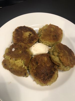 Polpette di ceci   at La Colubrina in Milan