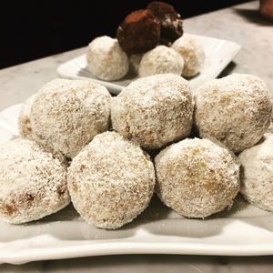 Tartufini raw
 at La Colubrina in Milan