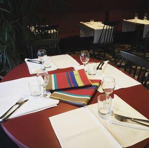 Tavolo tondo  at La Colubrina in Milan