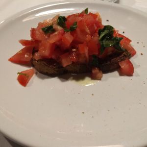 bruschetta  at La Colubrina in Milan