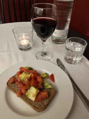 Bruschetta classica  at La Colubrina in Milan