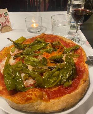 Pizza Friggitella  at La Colubrina in Milan