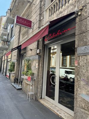 Restaurant Front  at La Colubrina in Milan