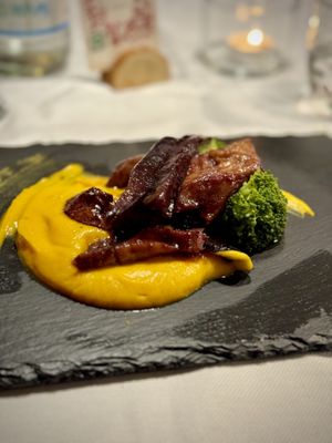 Tagliata di Seitan Smoked   at La Colubrina in Milan