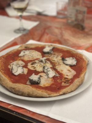 Pizza Colubrina (with vegan blue cheese)  at La Colubrina in Milan