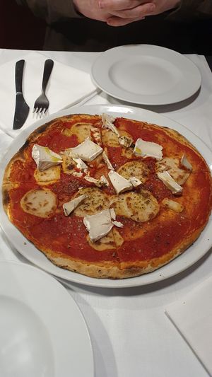 Colubrina pizza at La Colubrina in Milan