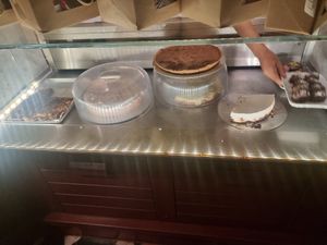 Cake display 28.08.25 at La Colubrina in Milan