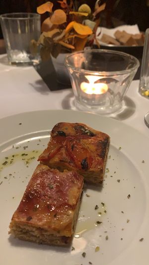 Free yummy starter at La Colubrina in Milan