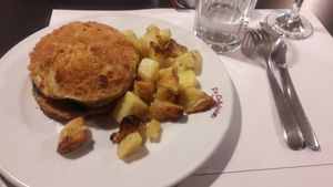 Main course at La Colubrina in Milan