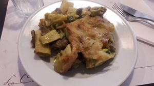 Pasta lunch at La Colubrina in Milan